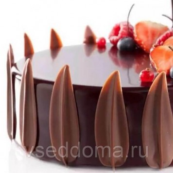 Форма для шоколада Лист-0